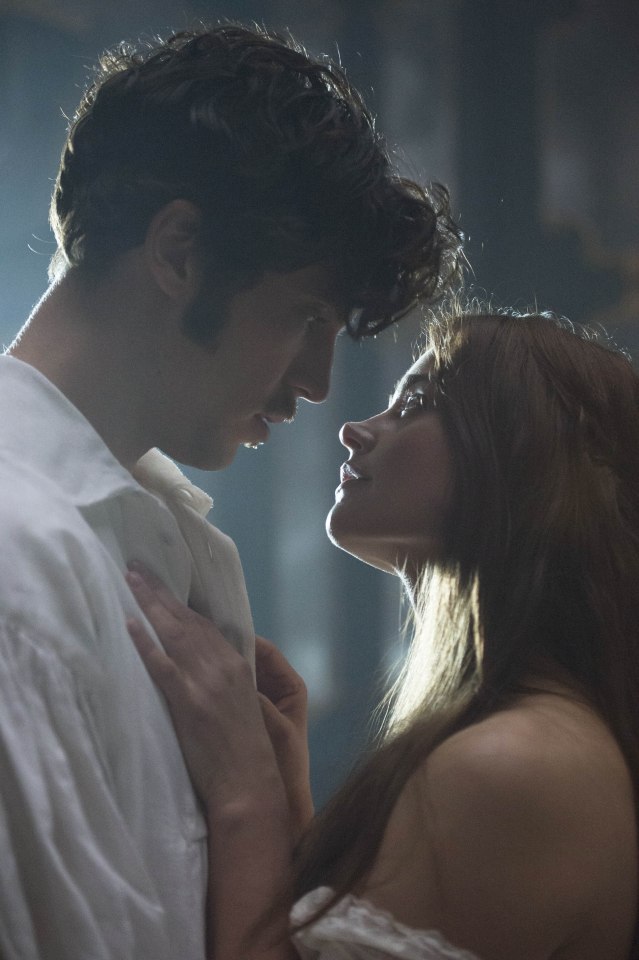 Jenna Coleman as Victoria with her on air husband Tom Hughes 