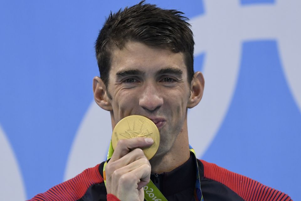  Phelps' winning streak continued in Rio