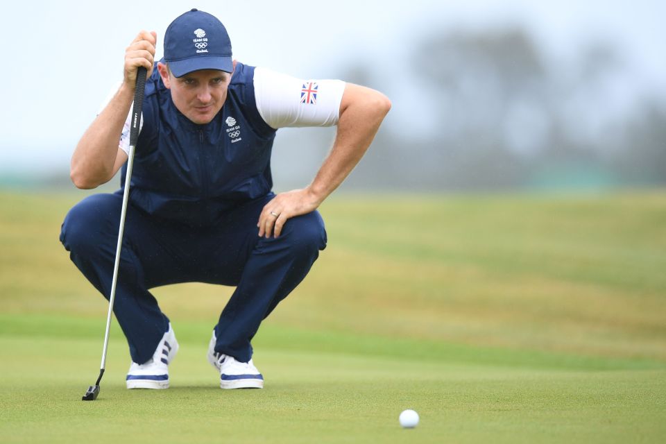  Justin Rose is one of the first Brits in action on Saturday at the Rio Games