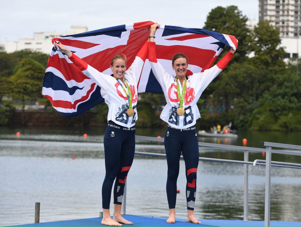  Helen Glover and Heather Standing delivered the fifth gold medal for Team GB in Rio - and it was quickly followed by a sixth