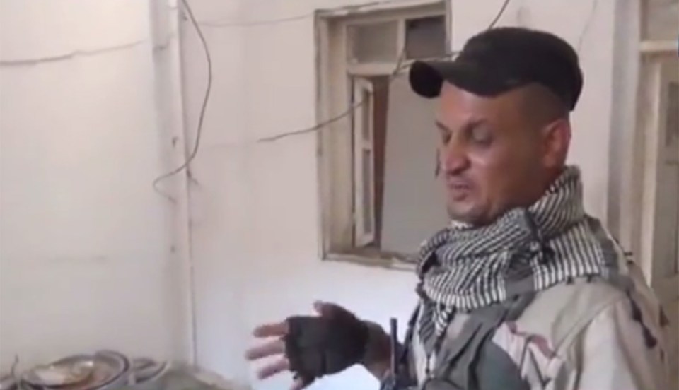  A fighter from the Syrian Democratic Forces explained what went on in Manbij