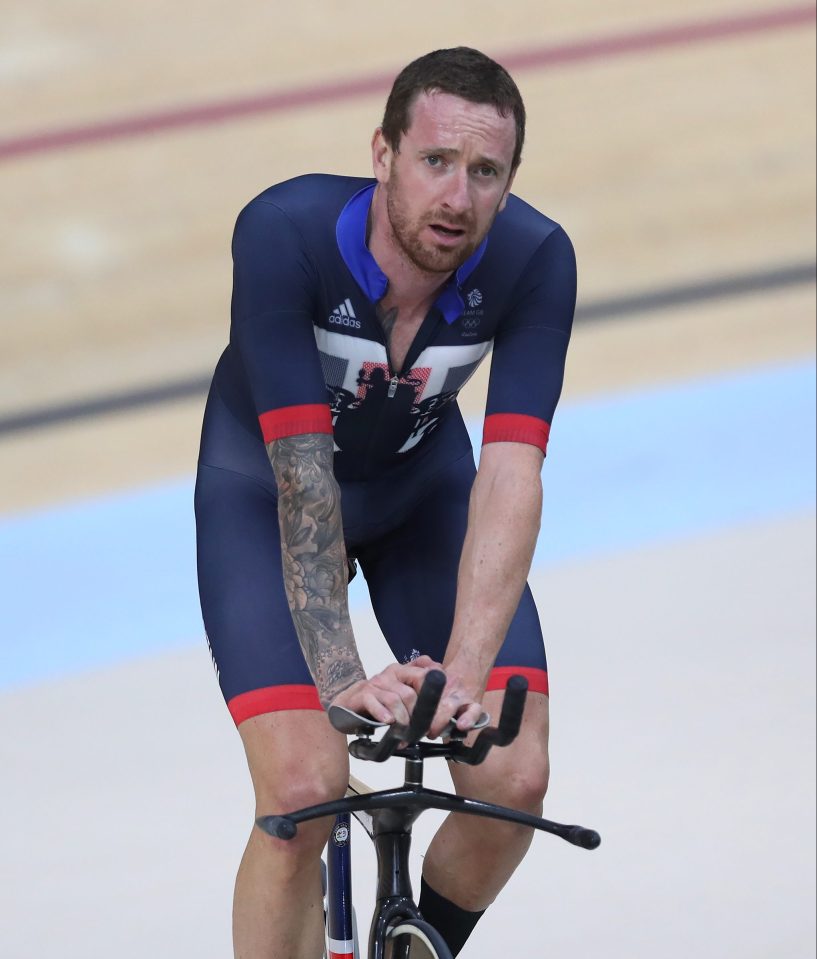  Leading the charge . . . Sir Bradley Wiggins is one of our most successful Olympians