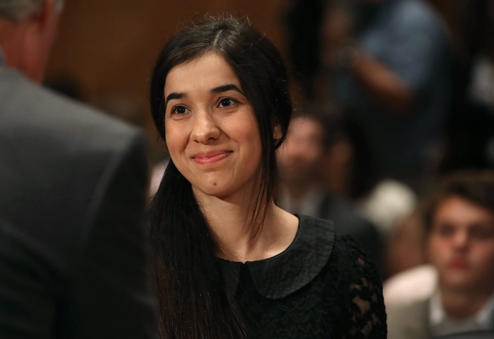  Nadia Murad, 21, survived three months of sexual abuse by ISIS brutes