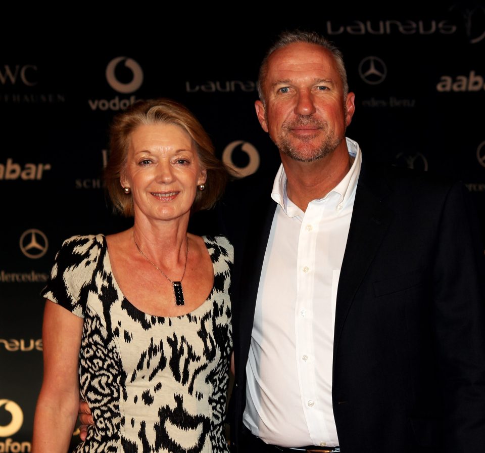  Wife . . . Sir Ian Botham and Kath have been together for 40 years