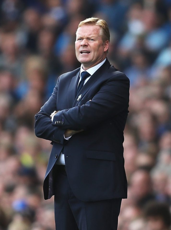  Ronald Koeman is keen to bring the striker to Goodison Park