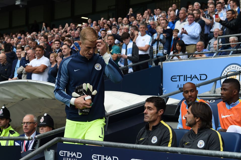  Joe Hart's omission was a big call by new Etihad manager Pep Guardiola