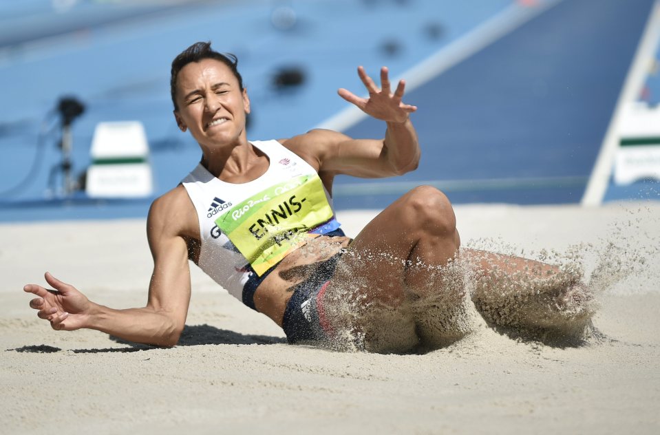  So close ... unfortunately London 2012‘s golden girl was unable to retain her heptathlon crown