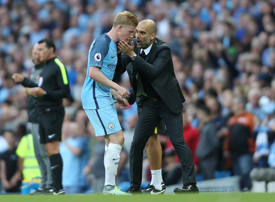  Kevin de Bruyne admitted Guardiola's ways would take some getting used to