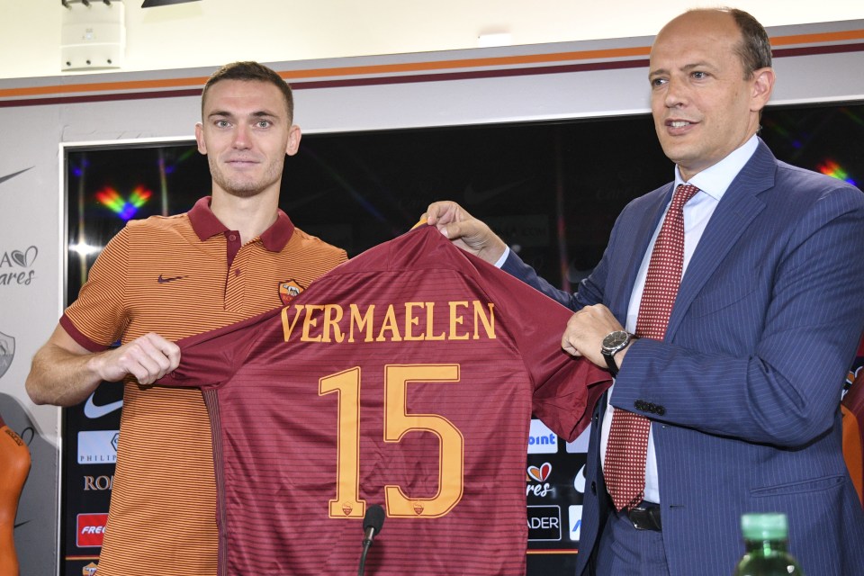  Vermaelen joined the Serie A side this week after a frustrating time at Barcelona