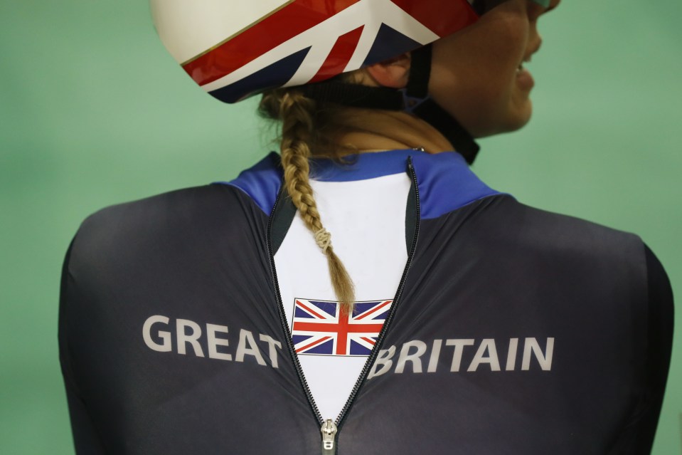  Becky James recovered her ride to get a silver