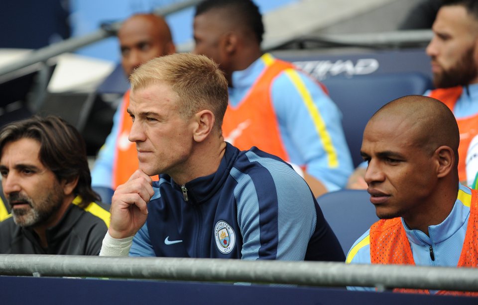  Ian Wright claims Joe Hart has no right to complain after he was dropped by Man City