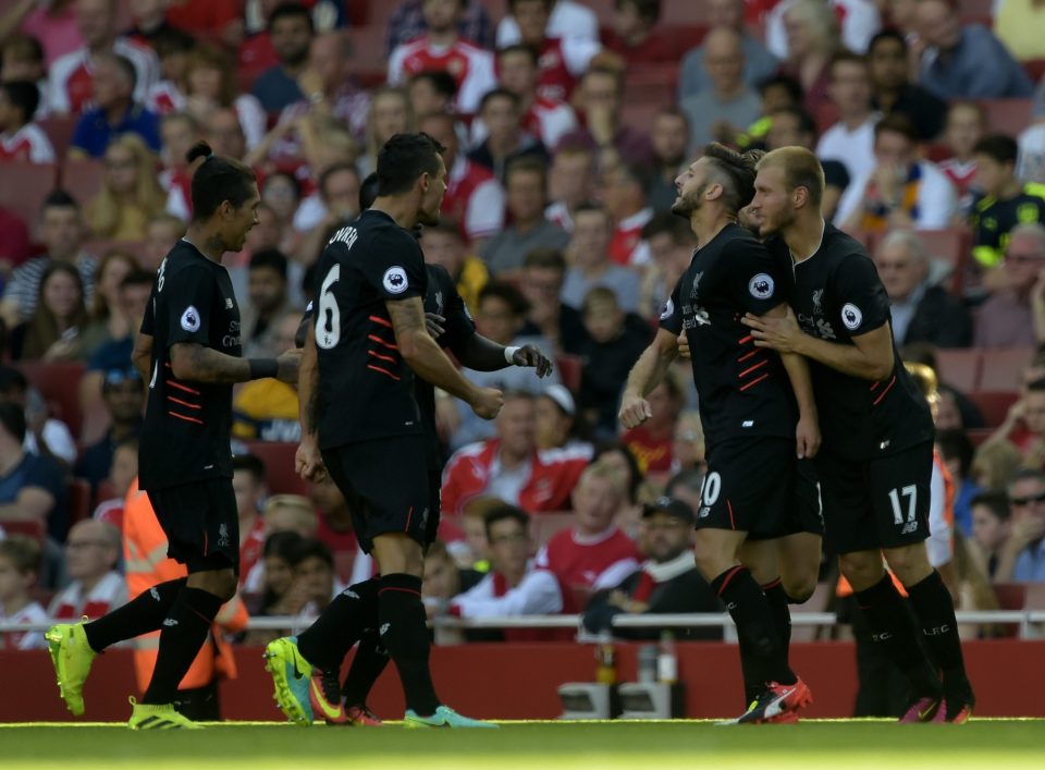  Adam Lallana has revealed Jurgen Klopp's team talk sparked Liverpool into life at Arsenal