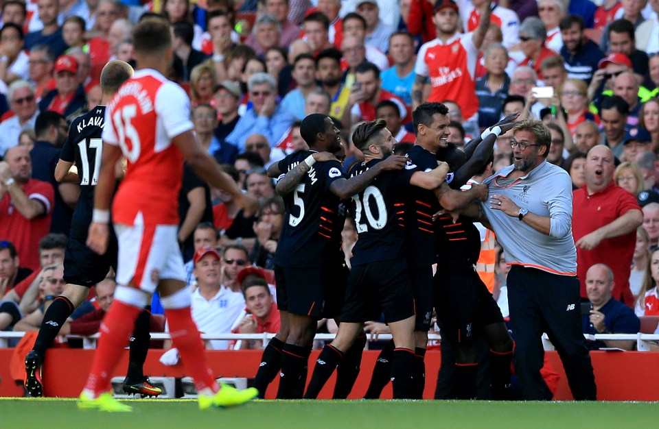  Van Niekerk's Liverpool heroes beat Arsenal in a captivating 4-3 win at the Emirates yesterday