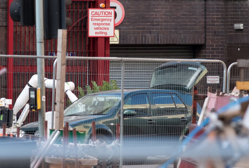  At a standstill ... 'the decision to close the roads was not taken lightly'