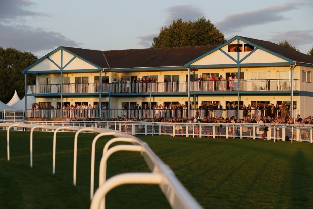 Police said the 27-year-old victim heard a “cap gun” sound in the Tea Party Festival at Windsor racecourse