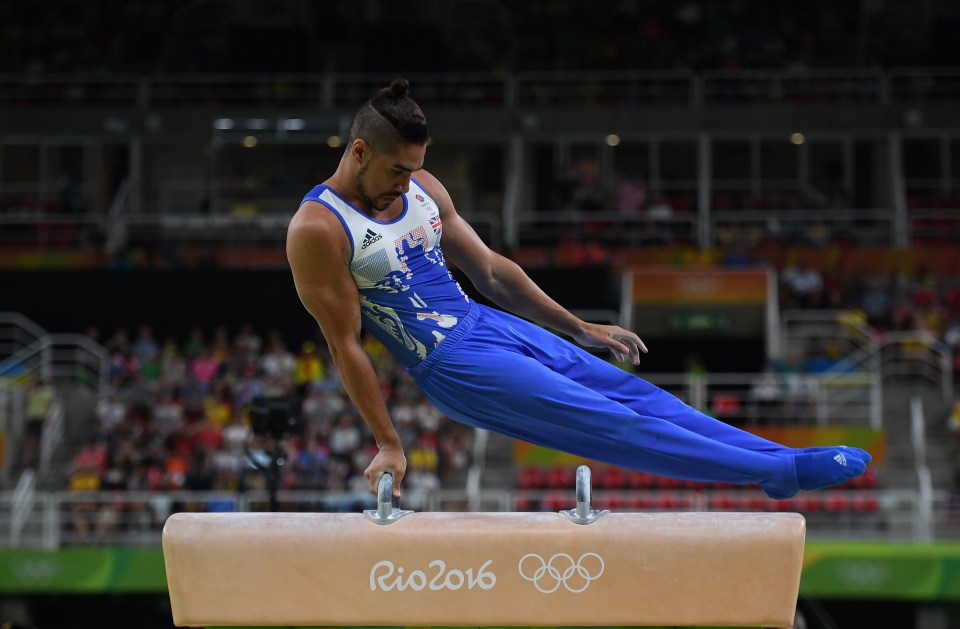  Louis Smith produced a superb performance to be awarded silver in Rio