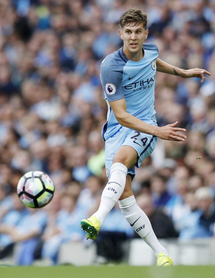  John Stones made his Manchester City debut in the 2-1 win against Sunderland