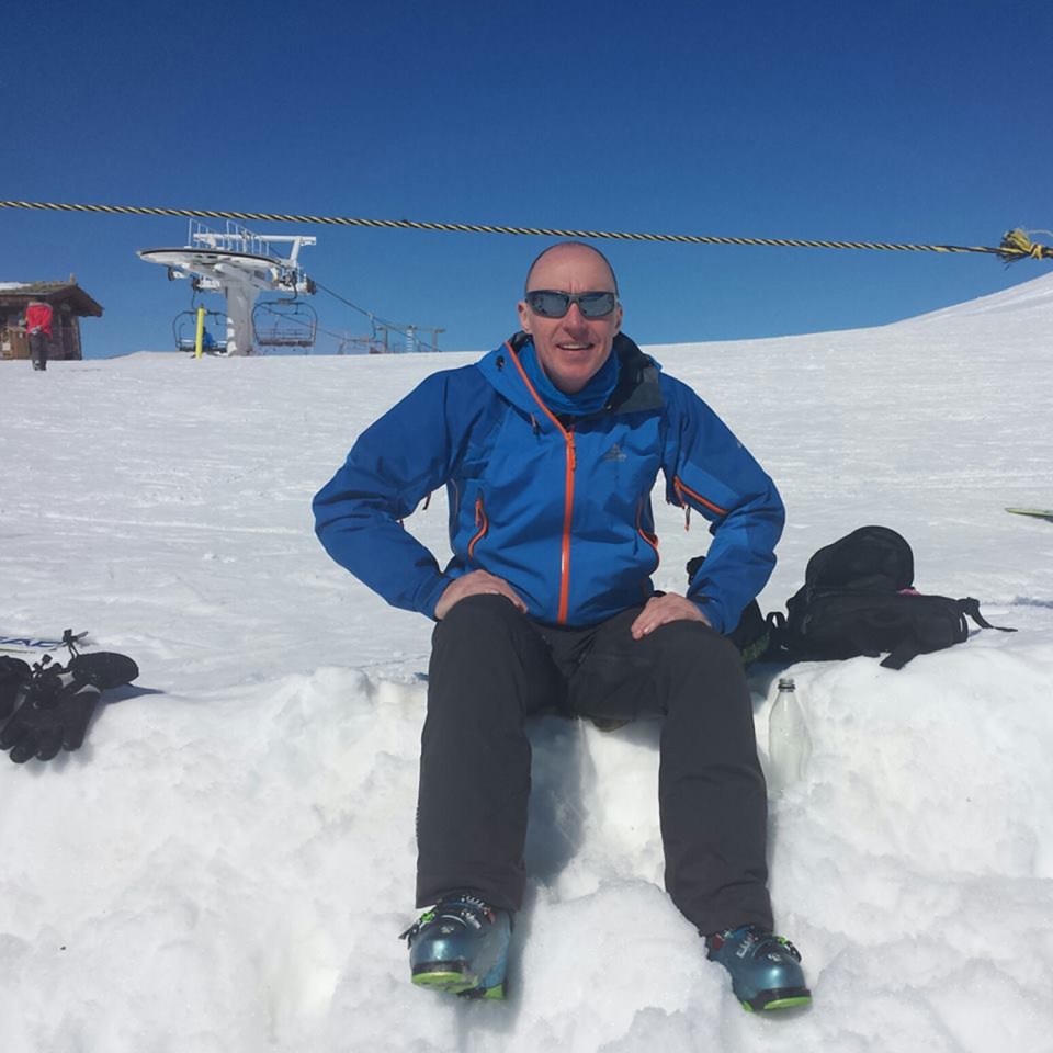  Ski instructor Andy Poole had a fling with Williams when their paths crossed in the French Allps