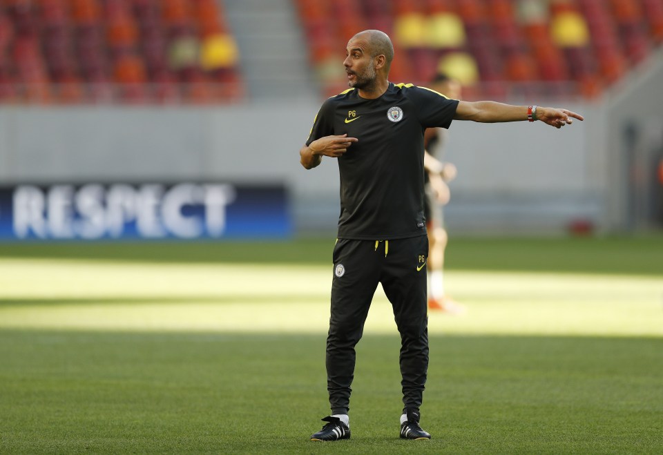  Guardiola has a very precise playing style