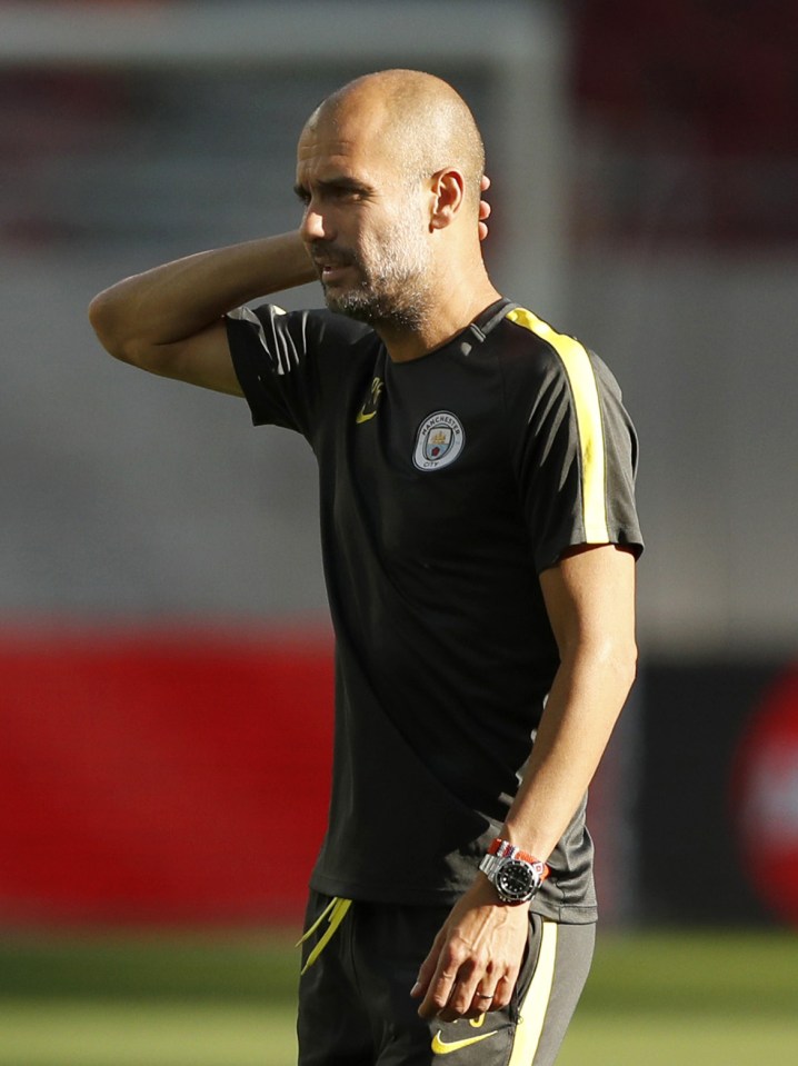  Pep Guardiola has several potential headaches to overcome already