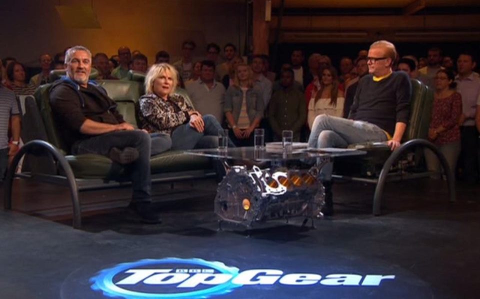 The celebrity chef featured alongside Chris on the last series of Top Gear with Jennifer Saunders 