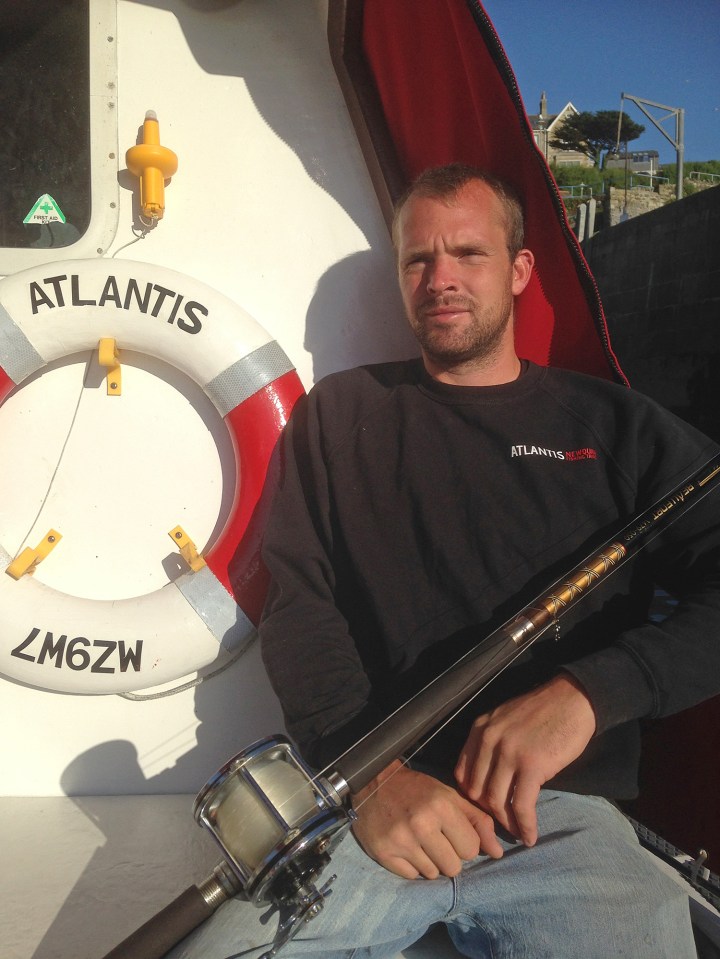  Matt Robins runs a charter boat Atlantis out of the port and was on a charter with two customers on Sunday