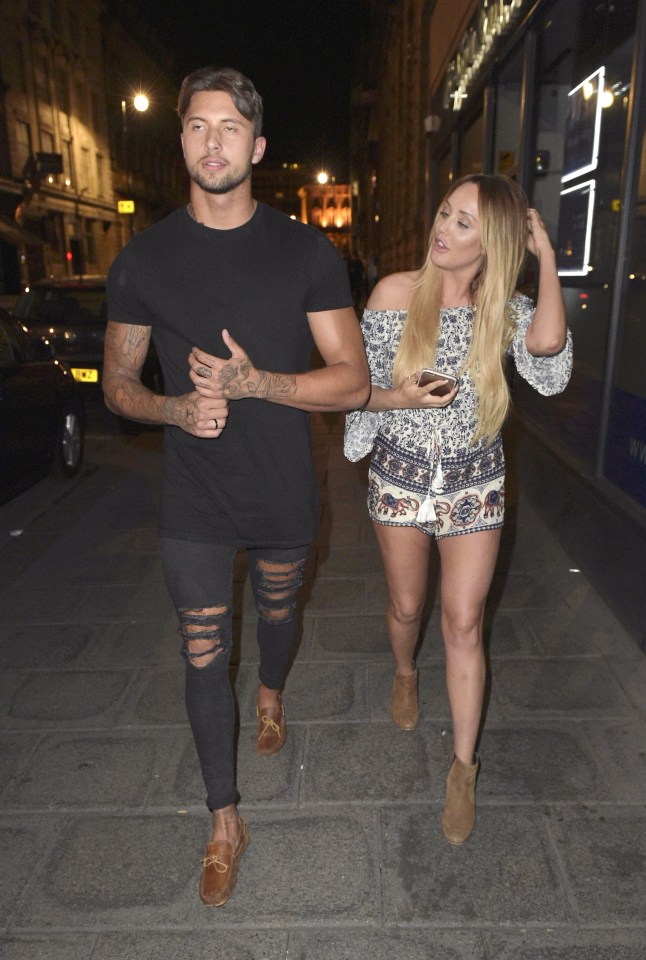 EXC - Charlotte Crosby and Brad Skelly Date Night in Newcastle