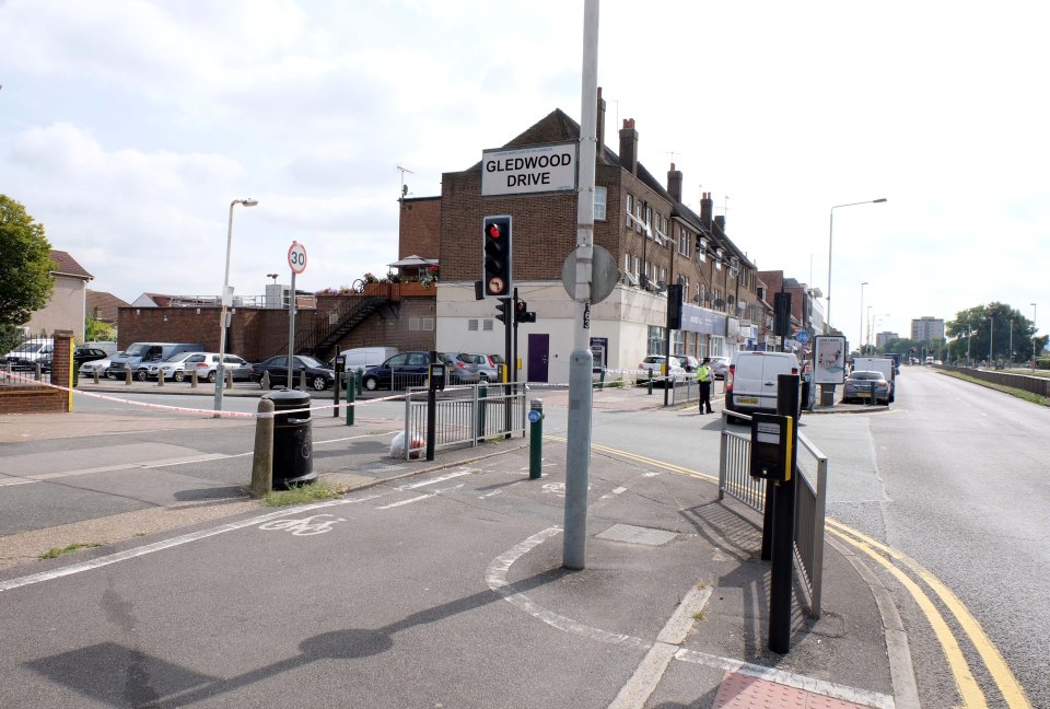  The stabbing took place in Hayes, west London