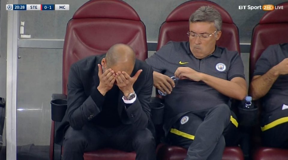  Guardiola can't believe what he has seen from Aguero