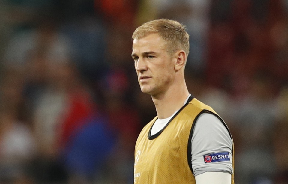  Joe Hart is preparing to leave Manchester City