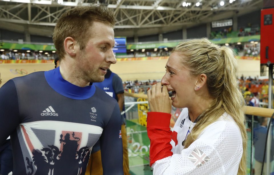  It was a night of emotion for the Team GB couple of Kenny and Trott after making history