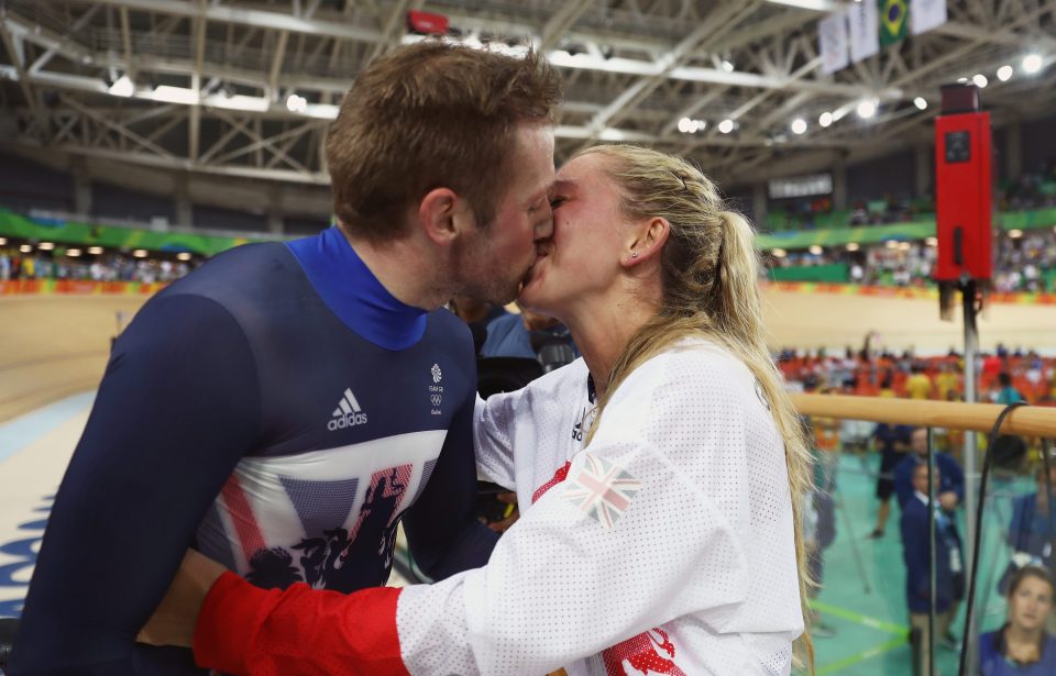  The Team GB pair won five golds between them