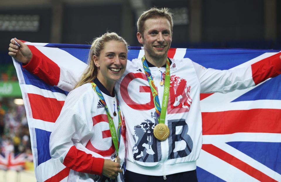  Laura Trott and Jason Kenny both won gold on another excellent day in the velodrome for Great Britain