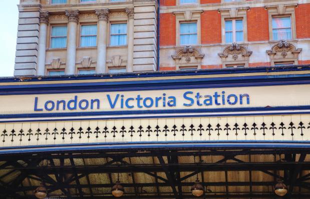 London Victoria station