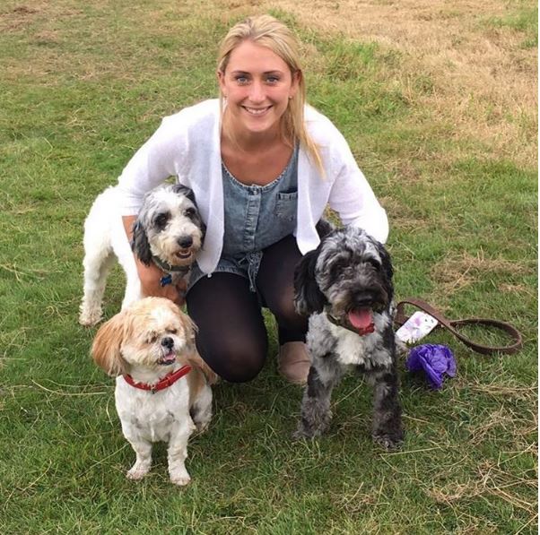  The couple will wind down by walking their dogs, spaniel-poodle crosses Pringle and Sprolo, when they return from Rio