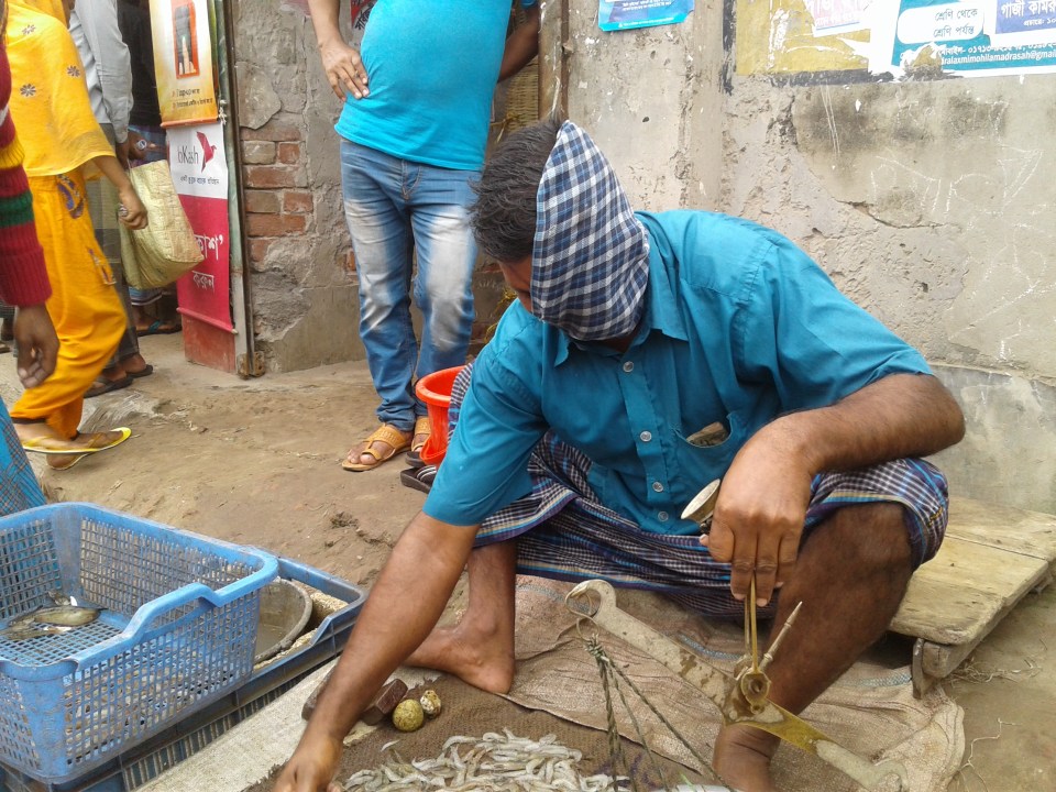  Hashmot now wears a handkerchief over his face to hide his terrible scarring