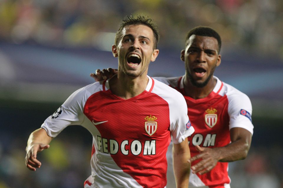  Bernardo Silva climbed off the bench to score the winner for Monaco at Villarreal