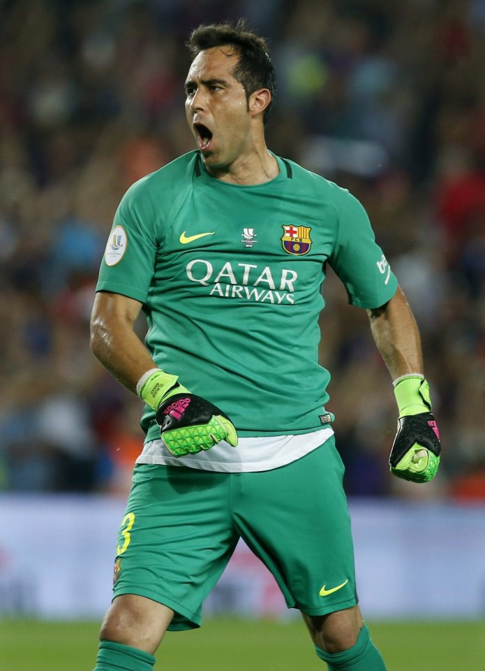 Claudio Bravo looks set to replace Hart at the Etihad