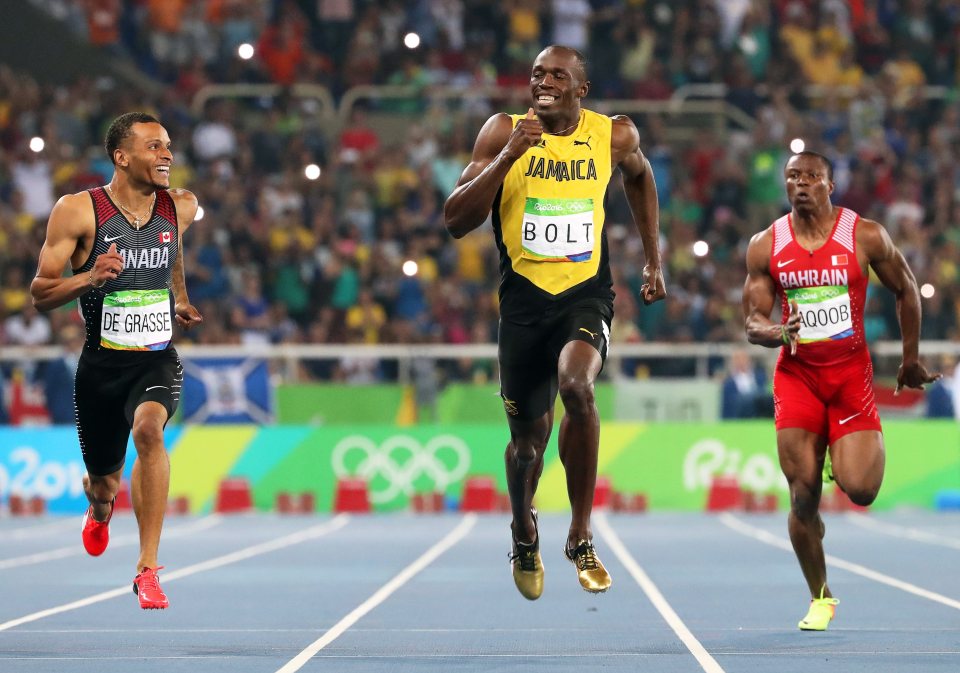  The Jamaican is going for an eighth Olympic gold medal in the 200m