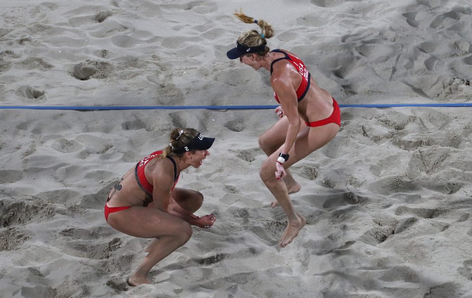  American pair Kerri Walsh Jennings and April Ross had earlier secured bronze