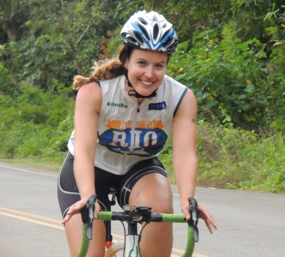  Charlie fell ill after cycling to the Olympics on a six-week, 3,000 mile trek to raise money for a cancer charity