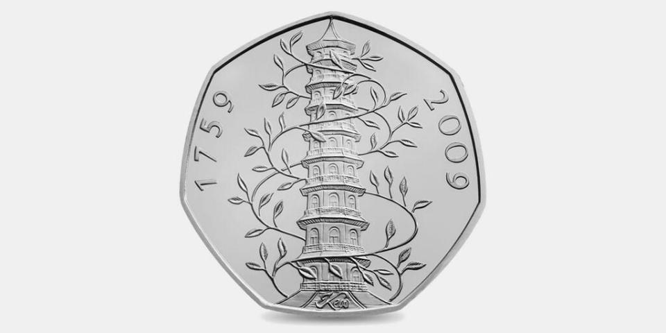  The rare Kew Gardens 50p coin could be worth £50