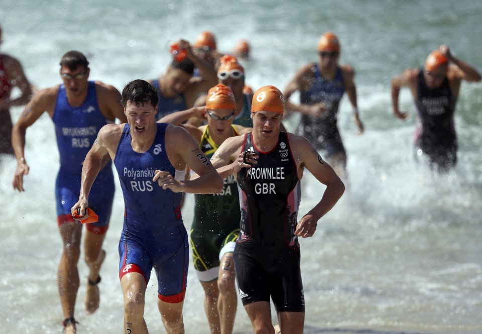  They train with marathon swims at their local pool and bike ride through the Yorkshire Dales