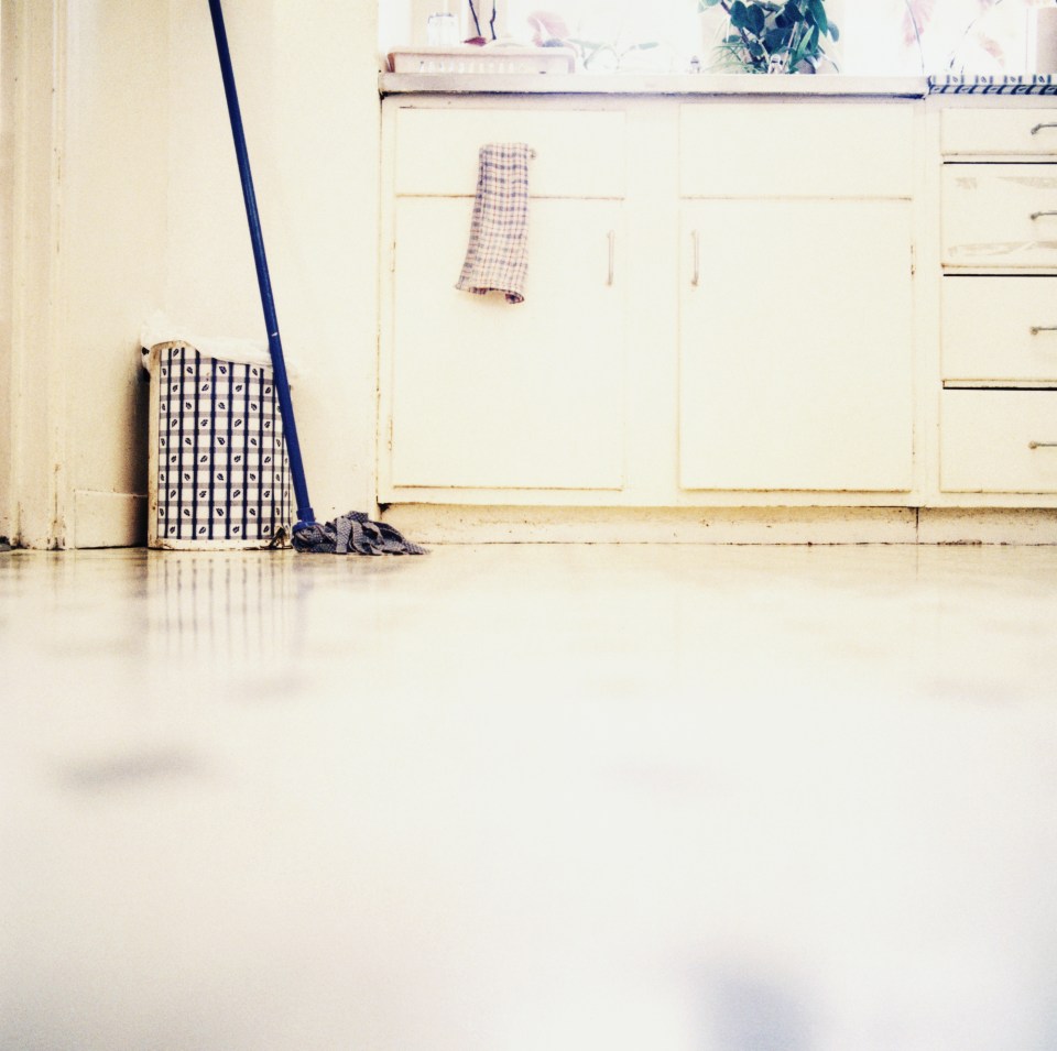  Mopping the floor using too much water can allow bacteria to travel deeper into cracks where it's harder to get rid of