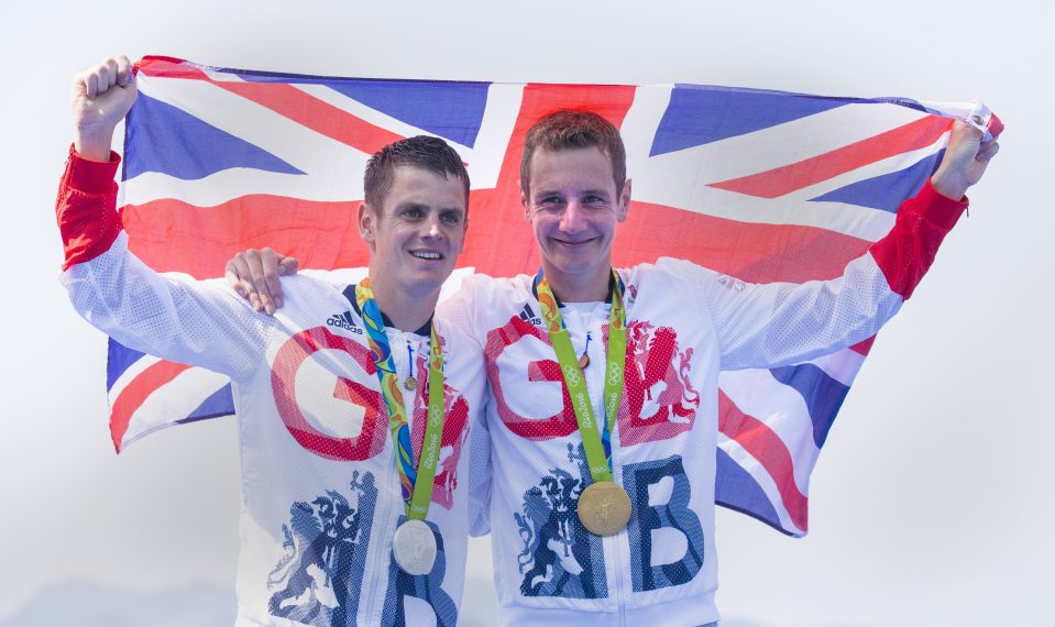  The Brownlees celebrate another amazing showing with their one-two in the gruelling Rio triathlon