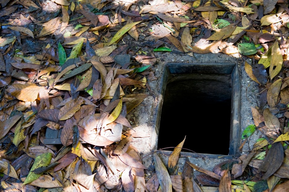 Tunnel Entrance in the Cu Chi Tunnel Complex