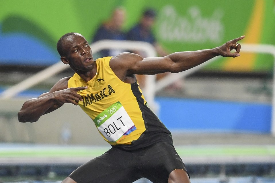  Despite making history with his triple treble Gold medal win, Bolt missed the closing ceremony