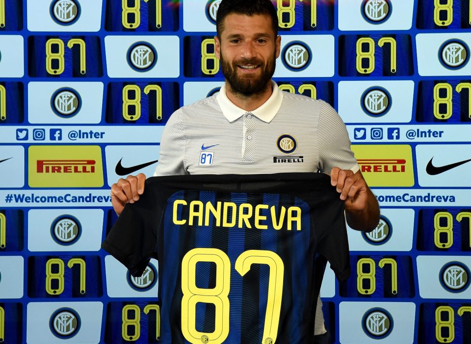  Inter Milan have also signed Antonio Candreva for £19million from Lazio