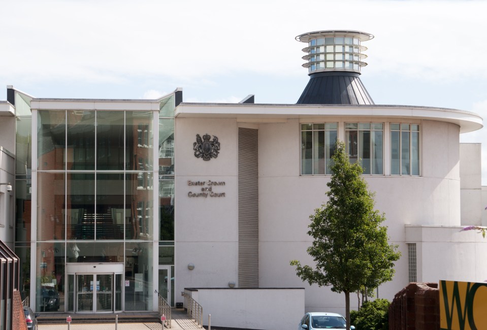  Exeter Crown Court ... 'about 20 people were in the park. Witnesses were disgusted'