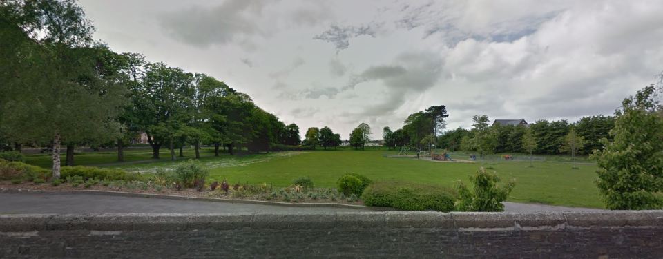  Barnstaple's Pilton Park ... the pair had sex openly in public space